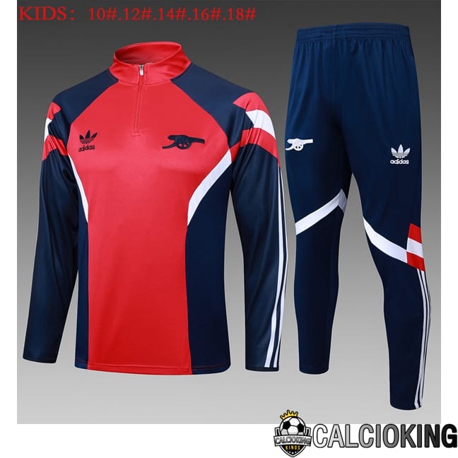 Comprare Maglia Calcio 2024 2025 2026 Personalizzazione,Tuta Da Calcio,Maglie De Calcio Retro Online | Insieme Tuta Calcio Arsenal Bambino Rosso 2025/2026