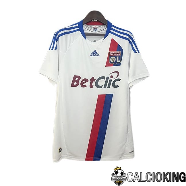 Comprare Maglia Calcio 2024 2025 2026 Personalizzazione,Tuta Da Calcio,Maglie De Calcio Retro Online | Maglie Calcio Lione OL Retro Prima Bianco 2010-2011