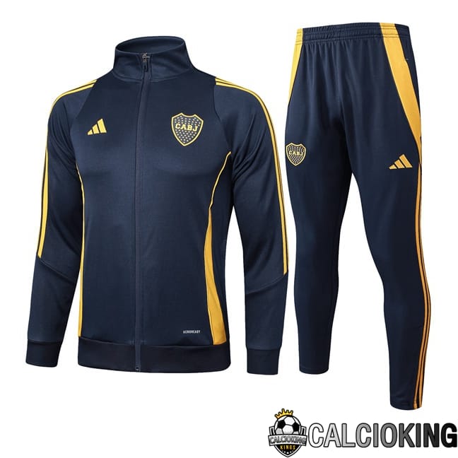 Comprare Maglia Calcio 2024 2025 2026 Personalizzazione,Tuta Da Calcio,Maglie De Calcio Retro Online | Insieme Tuta Calcio - Giacca Boca Juniors Blu Reale 2025/2026