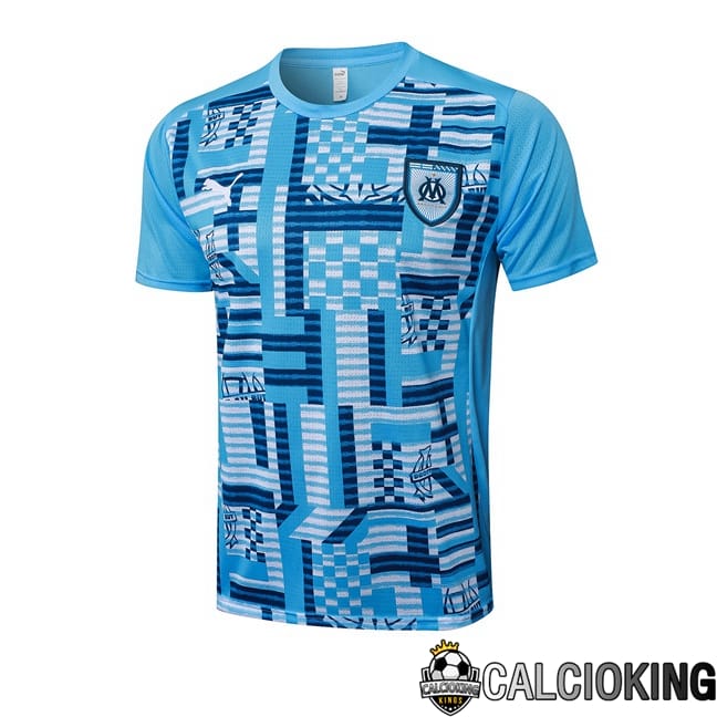 Comprare Maglia Calcio 2024 2025 2026 Personalizzazione,Tuta Da Calcio,Maglie De Calcio Retro Online | T Shirt Allenamento Marsiglia OM Blu 2025/2026
