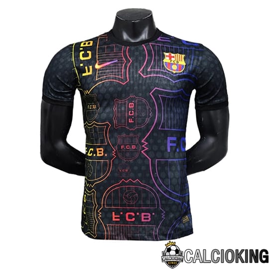 Comprare Maglia Calcio 2024 2025 2026 Personalizzazione,Tuta Da Calcio,Maglie De Calcio Retro Online | Maglie Calcio FC Barcellona Special Edition Nero 2025/2026
