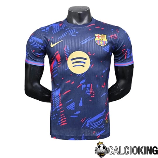 Comprare Maglia Calcio 2024 2025 2026 Personalizzazione,Tuta Da Calcio,Maglie De Calcio Retro Online | Maglie Calcio FC Barcellona Special Edition Blu Marinoe 2025/2026