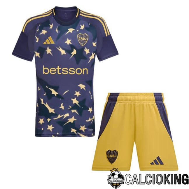 Comprare Maglia Calcio 2024 2025 2026 Personalizzazione,Tuta Da Calcio,Maglie De Calcio Retro Online | Maglie Calcio Boca Juniors Bambino Terza Blu 2025/2026