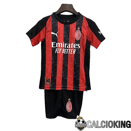 Comprare Maglia Calcio 2024 2025 2026 Personalizzazione,Tuta Da Calcio,Maglie De Calcio Retro Online | Maglie Calcio AC Milan Bambino Prima 2025/2026