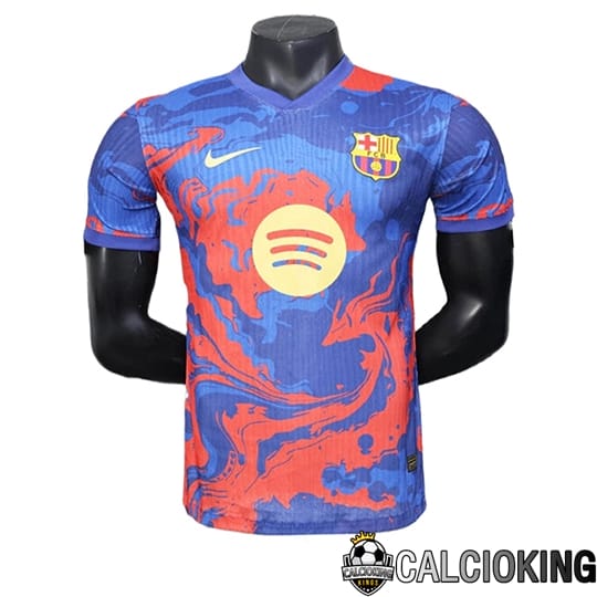 Comprare Maglia Calcio 2024 2025 2026 Personalizzazione,Tuta Da Calcio,Maglie De Calcio Retro Online | Maglie Calcio FC Barcellona Edizione Speciale Rosso/Blu 2025/2026
