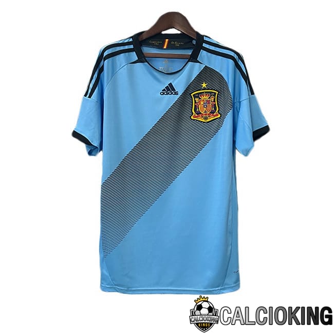 Comprare Maglia Calcio 2024 2025 2026 Personalizzazione,Tuta Da Calcio,Maglie De Calcio Retro Online | Maglie Calcio Spagna Retro Seconda Blu 2012