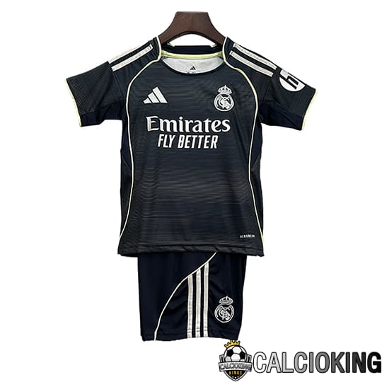 Comprare Maglia Calcio 2024 2025 2026 Personalizzazione,Tuta Da Calcio,Maglie De Calcio Retro Online | Maglie Calcio Real Madrid Bambino Seconda 2025/2026