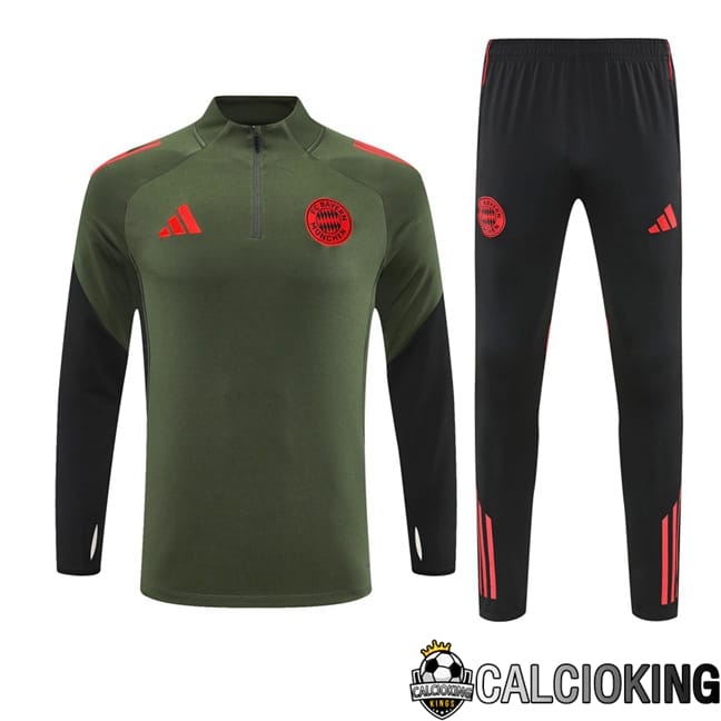 Comprare Maglia Calcio 2024 2025 2026 Personalizzazione,Tuta Da Calcio,Maglie De Calcio Retro Online | Insieme Tuta Calcio Bayern Monaco Verde 2025/2026