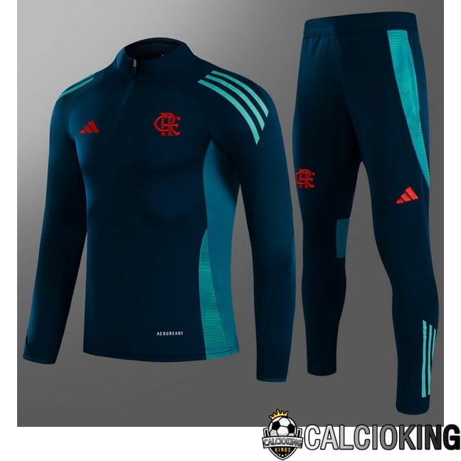 Comprare Maglia Calcio 2024 2025 2026 Personalizzazione,Tuta Da Calcio,Maglie De Calcio Retro Online | Insieme Tuta Calcio Flamengo Bambino Blu Reale 2025/2026
