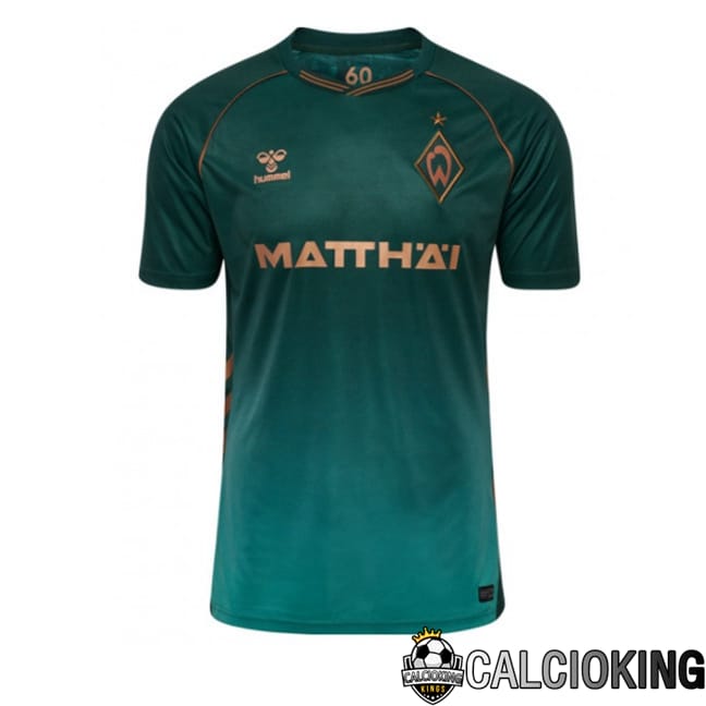 Comprare Maglia Calcio 2024 2025 2026 Personalizzazione,Tuta Da Calcio,Maglie De Calcio Retro Online | Maglie Calcio SV Werder Bremen Terza Verde 2025/2026