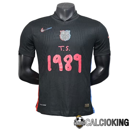 Comprare Maglia Calcio 2024 2025 2026 Personalizzazione,Tuta Da Calcio,Maglie De Calcio Retro Online | Maglie Calcio FC Barcellona Special Edition Nero 2025/2026