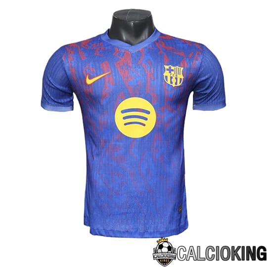 Comprare Maglia Calcio 2024 2025 2026 Personalizzazione,Tuta Da Calcio,Maglie De Calcio Retro Online | Maglie Calcio FC Barcellona Special Edition Blu Marinoe 2025/2026