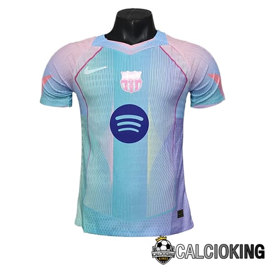 Comprare Maglia Calcio 2024 2025 2026 Personalizzazione,Tuta Da Calcio,Maglie De Calcio Retro Online | Maglie Calcio FC Barcellona Special Edition Azzurro 2025/2026