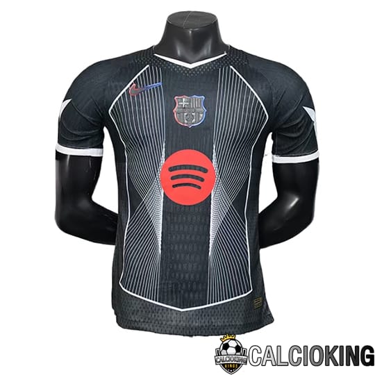 Comprare Maglia Calcio 2024 2025 2026 Personalizzazione,Tuta Da Calcio,Maglie De Calcio Retro Online | Maglie Calcio FC Barcellona Special Edition Nero 2025/2026
