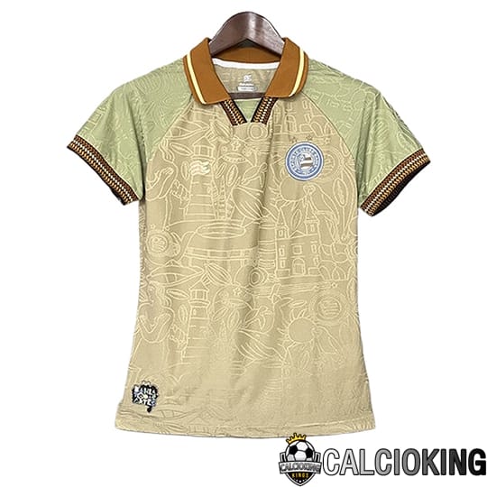 Comprare Maglia Calcio 2024 2025 2026 Personalizzazione,Tuta Da Calcio,Maglie De Calcio Retro Online | Maglie Calcio EC Bahia Donna Special Edition Verde 2025/2026