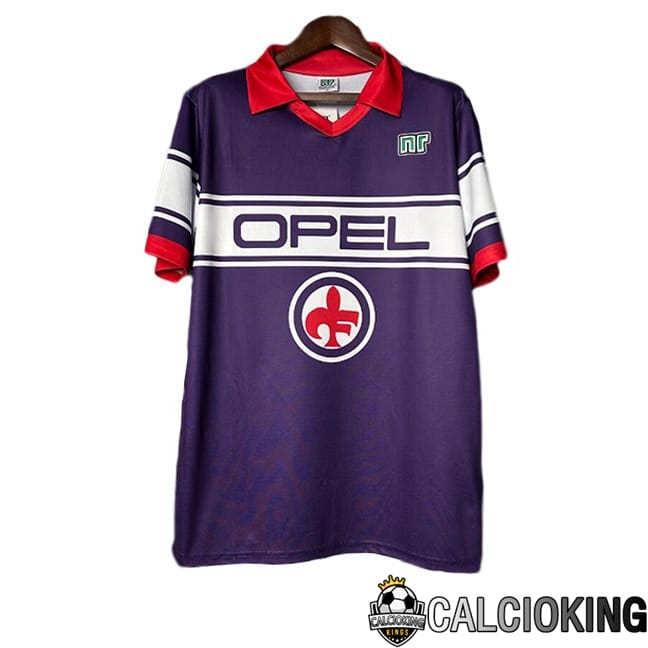 Comprare Maglia Calcio 2024 2025 2026 Personalizzazione,Tuta Da Calcio,Maglie De Calcio Retro Online | Maglie Calcio ACF Fiorentina Retro Prima Viola 1983-1985