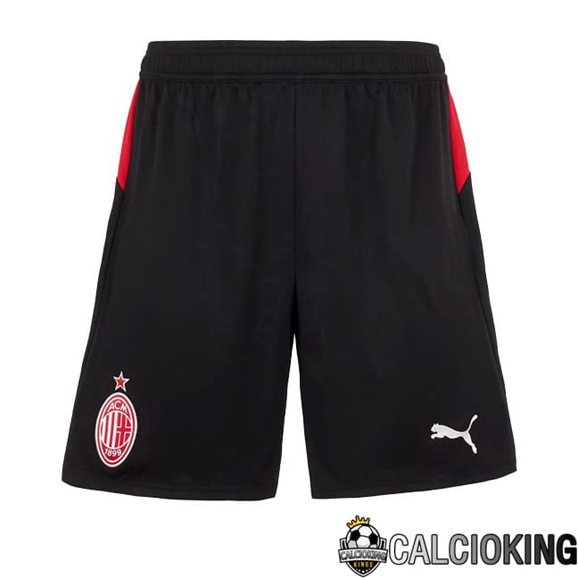 Comprare Maglia Calcio 2024 2025 2026 Personalizzazione,Tuta Da Calcio,Maglie De Calcio Retro Online | Pantaloncini Calcio AC Milan Prima Nero 2025/2026