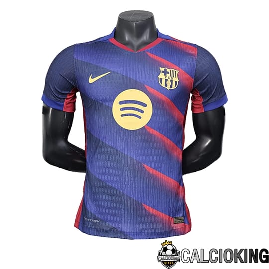 Comprare Maglia Calcio 2024 2025 2026 Personalizzazione,Tuta Da Calcio,Maglie De Calcio Retro Online | Maglie Calcio FC Barcellona Edizione Speciale Blu Marinoe 2025/2026