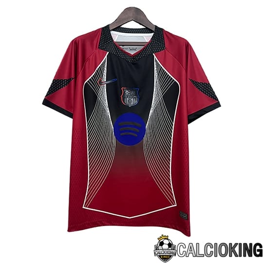 Comprare Maglia Calcio 2024 2025 2026 Personalizzazione,Tuta Da Calcio,Maglie De Calcio Retro Online | Maglie Calcio FC Barcellona Edizione Speciale Rosso/Nero 2025/2026