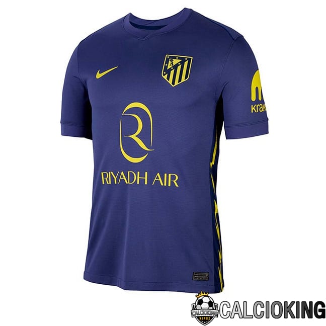 Comprare Maglia Calcio 2024 2025 2026 Personalizzazione,Tuta Da Calcio,Maglie De Calcio Retro Online | Maglie Calcio Atletico Madrid Seconda Blu Reale 2025/2026