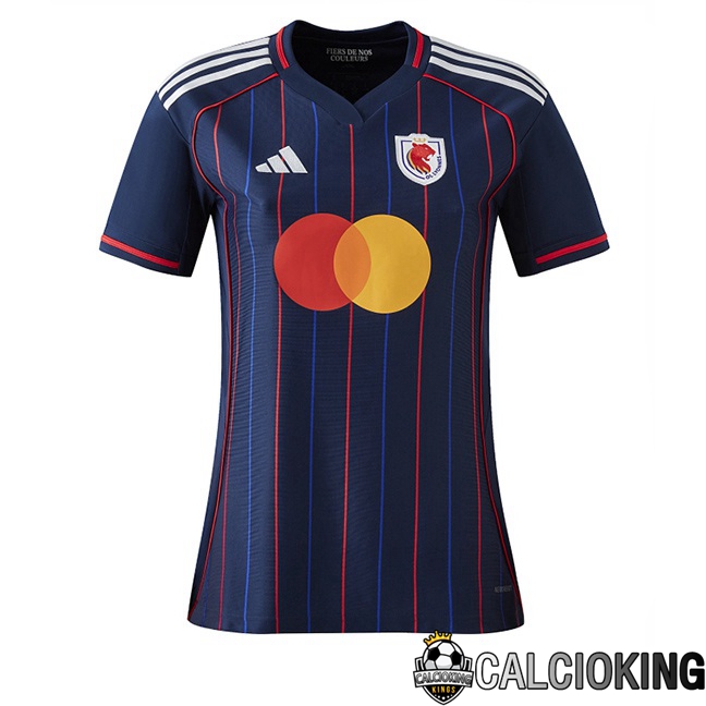 Comprare Maglia Calcio 2024 2025 2026 Personalizzazione,Tuta Da Calcio,Maglie De Calcio Retro Online | Maglie Calcio Lione OL Donna Seconda Blu Reale 2025/2026