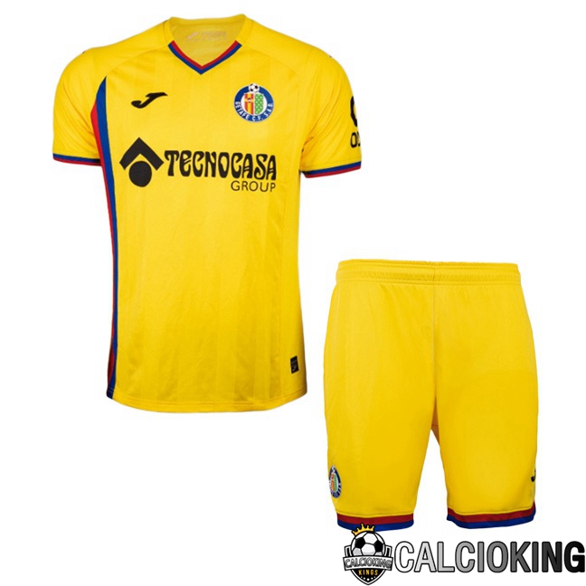 Comprare Maglia Calcio 2024 2025 2026 Personalizzazione,Tuta Da Calcio,Maglie De Calcio Retro Online | Maglie Calcio Getafe CF Bambino Terza Giallo 2025/2026
