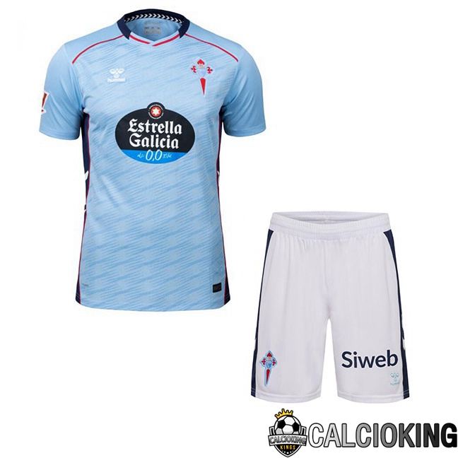 Comprare Maglia Calcio 2025 2026 2027 Personalizzazione,Tuta Da Calcio,Maglie De Calcio Retro Online | Maglie Calcio Celta Vigo Bambino Prima Blu 2025/2026