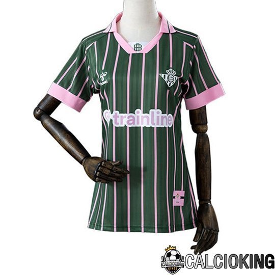 Comprare Maglia Calcio 2025 2026 2027 Personalizzazione,Tuta Da Calcio,Maglie De Calcio Retro Online | Maglie Calcio Real Betis Donna Special Edition Verde 2026/2027