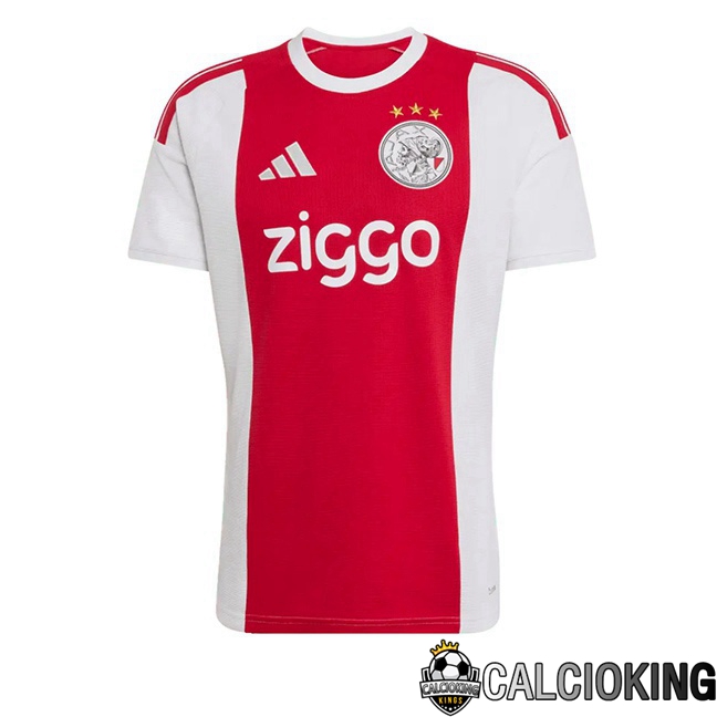 Comprare Maglia Calcio 2025 2026 2027 Personalizzazione,Tuta Da Calcio,Maglie De Calcio Retro Online | Maglie Calcio AFC Ajax Prima Rosso Bianco 2026/2027