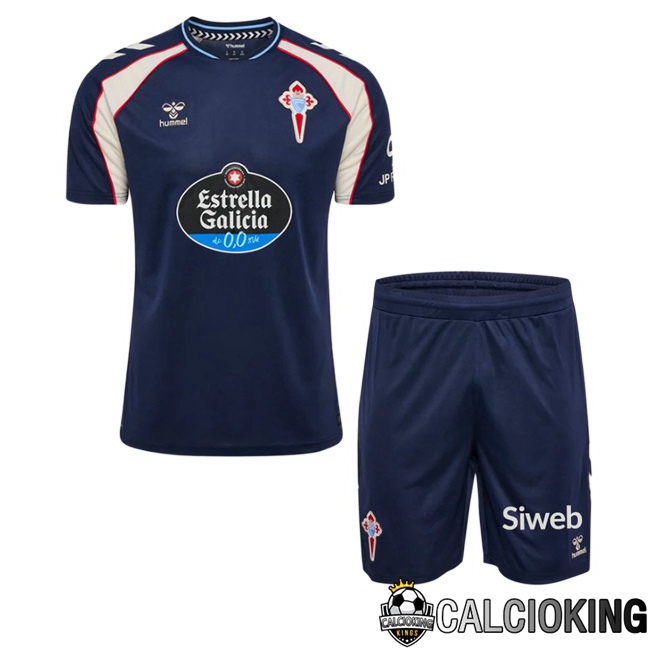 Comprare Maglia Calcio 2025 2026 2027 Personalizzazione,Tuta Da Calcio,Maglie De Calcio Retro Online | Maglie Calcio Celta Vigo Bambino Seconda Blu Reale 2026/2027