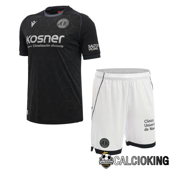 Comprare Maglia Calcio 2025 2026 2027 Personalizzazione,Tuta Da Calcio,Maglie De Calcio Retro Online | Maglie Calcio CA Osasuna Bambino Terza Nero 2026/2027