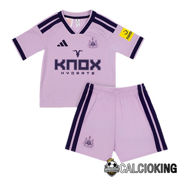 Comprare Maglia Calcio 2025 2026 2027 Personalizzazione,Tuta Da Calcio,Maglie De Calcio Retro Online | Maglie Calcio Newcastle United Bambino Terza Viola 2026/2027