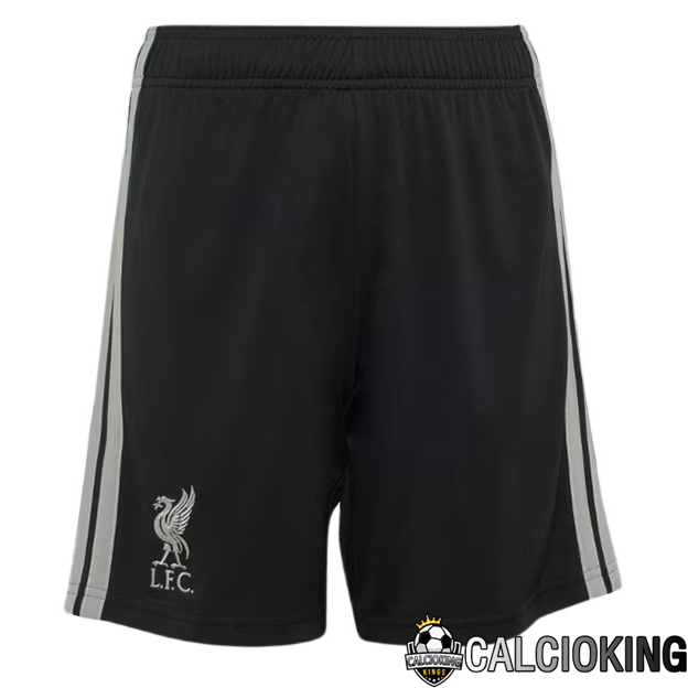 Comprare Maglia Calcio 2025 2026 2027 Personalizzazione,Tuta Da Calcio,Maglie De Calcio Retro Online | Pantaloncini Calcio FC Liverpool Terza Nero 2026/2027