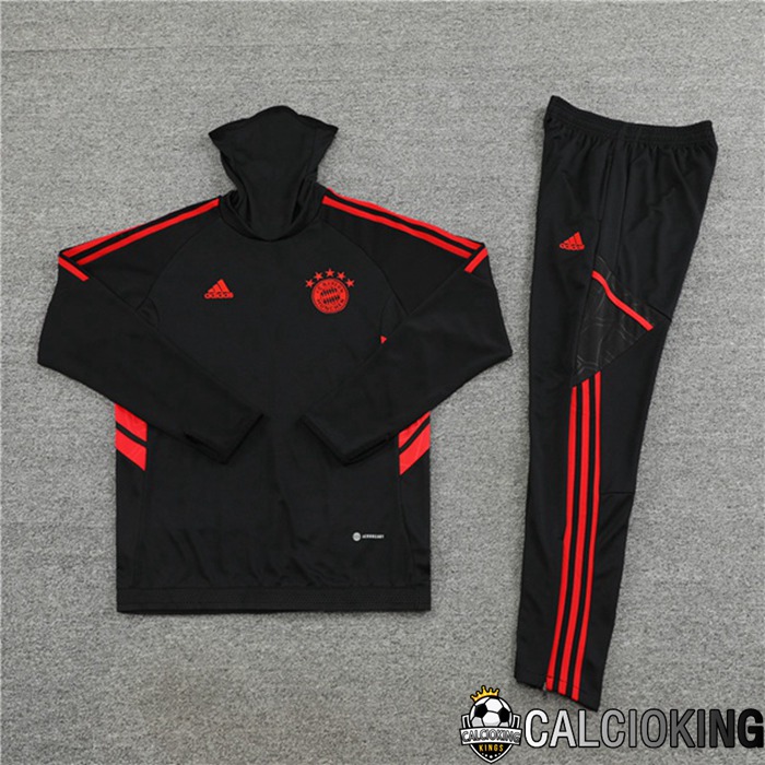 Tuta Calcio Bayern Monaco Col haut Nero 2022/2023