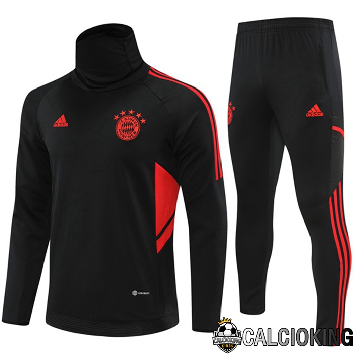 Comprare Maglia Calcio 2024 2025 2026 Personalizzazione,Tuta Da Calcio,Maglie De Calcio Retro Online | Tuta Calcio Bayern Monaco Col haut Nero 2022/2023