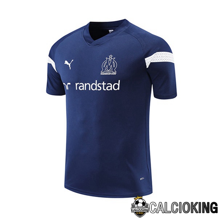 Comprare Maglia Calcio 2024 2025 2026 Personalizzazione,Tuta Da Calcio,Maglie De Calcio Retro Online | T Shirt Allenamento Marsiglia OM Blu Reale 2022/2023