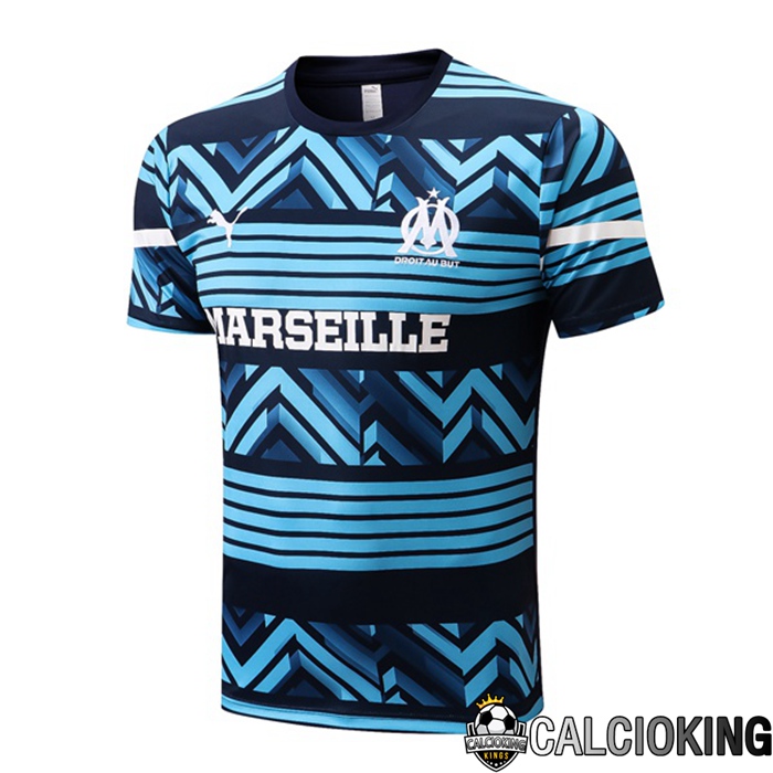 Comprare Maglia Calcio 2024 2025 2026 Personalizzazione,Tuta Da Calcio,Maglie De Calcio Retro Online | T Shirt Allenamento Marsiglia OM Blu 2022/2023