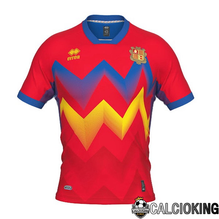 Comprare Maglia Calcio 2024 2025 2026 Personalizzazione,Tuta Da Calcio,Maglie De Calcio Retro Online | Maglia Calcio Andorra Prima Rosso 2023/2023