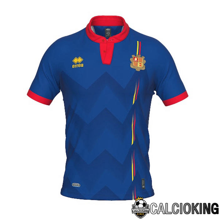 Comprare Maglia Calcio 2024 2025 2026 Personalizzazione,Tuta Da Calcio,Maglie De Calcio Retro Online | Maglia Calcio Andorra Seconda Blu 2023/2023