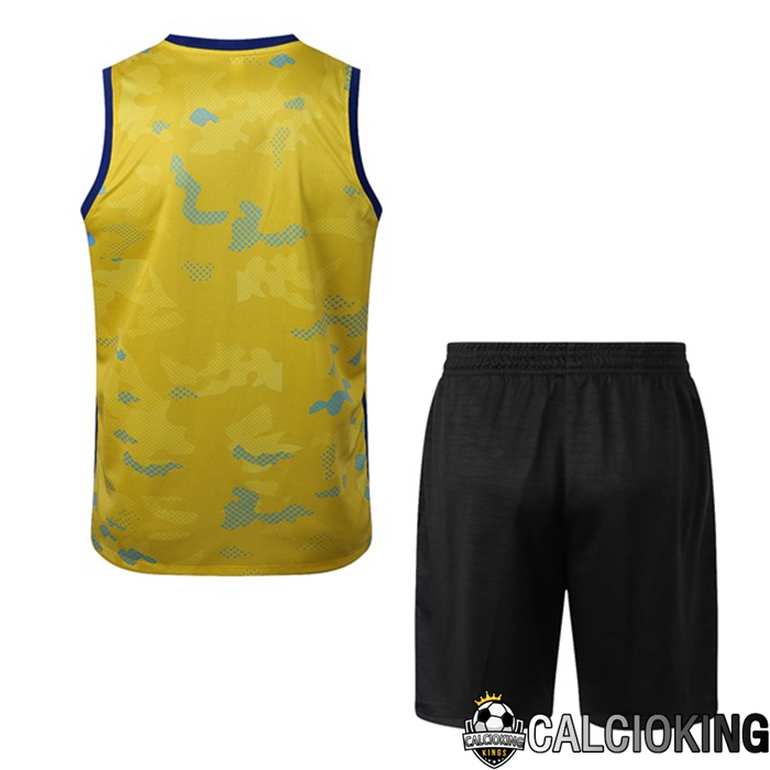 Canotta De Calcio FC Chelsea + Pantaloncini Giallo 2022/2023