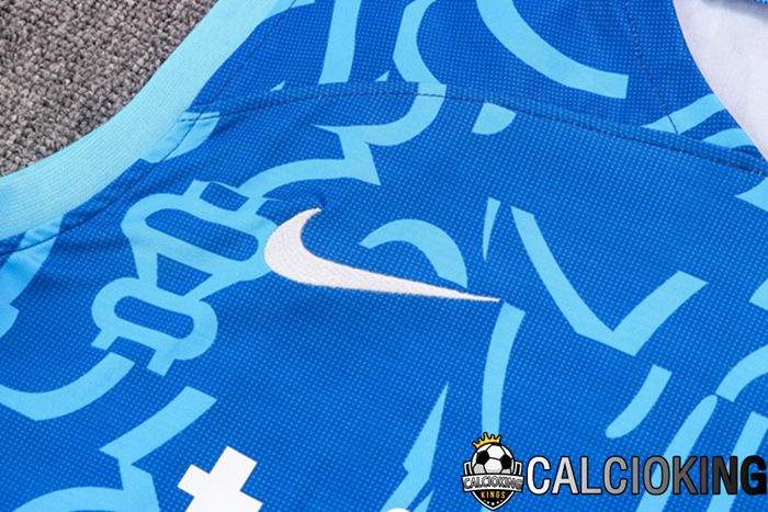 Canotta De Calcio FC Chelsea + Pantaloncini Blu 2022/2023