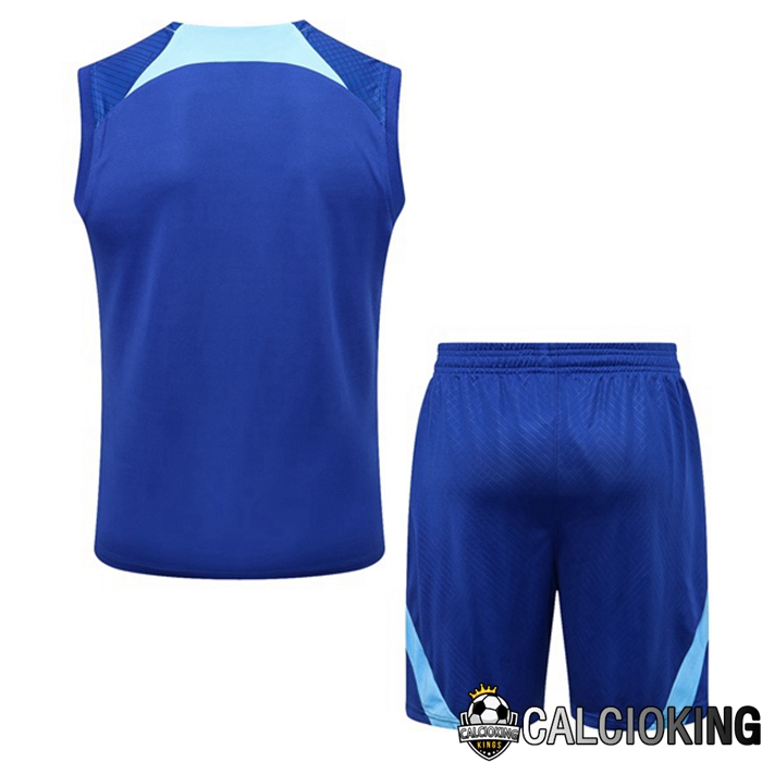 Canotta De Calcio FC Chelsea + Pantaloncini Blu 2022/2023
