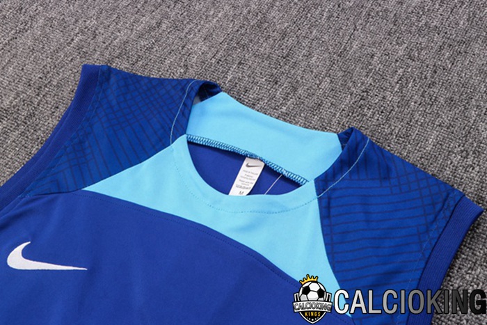 Canotta De Calcio FC Chelsea + Pantaloncini Blu 2022/2023