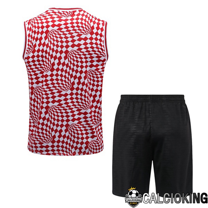 Canotta De Calcio FC Chelsea + Pantaloncini Rosso Bianco 2022/2023