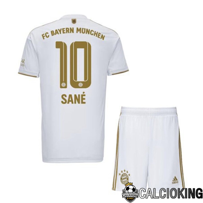Comprare Maglia Calcio 2024 2025 2026 Personalizzazione,Tuta Da Calcio,Maglie De Calcio Retro Online | Maglia Calcio Bayern Monaco (SANÉ 10) Bambino Seconda 2022/2023