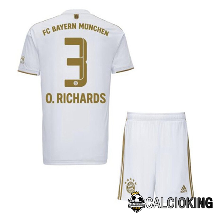 Comprare Maglia Calcio 2024 2025 2026 Personalizzazione,Tuta Da Calcio,Maglie De Calcio Retro Online | Maglia Calcio Bayern Monaco (O. RICHARDS 3) Bambino Seconda 2022/2023