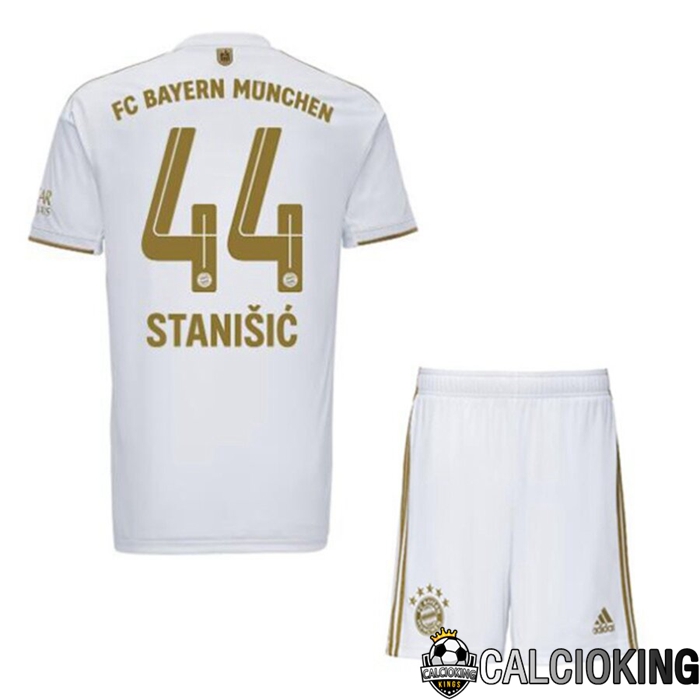Comprare Maglia Calcio 2024 2025 2026 Personalizzazione,Tuta Da Calcio,Maglie De Calcio Retro Online | Maglia Calcio Bayern Monaco (STANIŠIĆ 44) Bambino Seconda 2022/2023