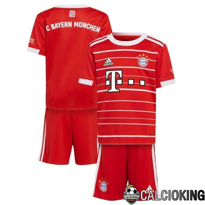 Comprare Maglia Calcio 2024 2025 2026 Personalizzazione,Tuta Da Calcio,Maglie De Calcio Retro Online | Maglia Calcio Bayern Monaco Bambino Prima 2022/2023