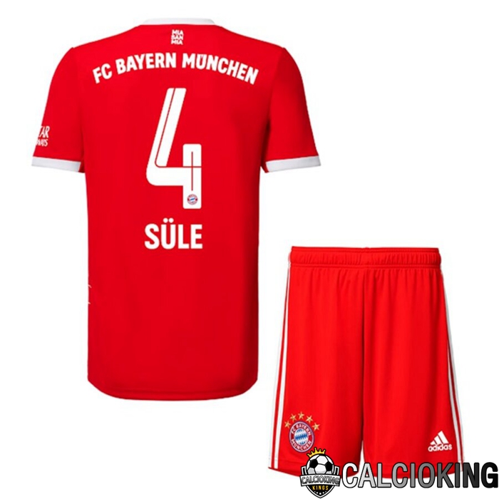 Comprare Maglia Calcio 2024 2025 2026 Personalizzazione,Tuta Da Calcio,Maglie De Calcio Retro Online | Maglia Calcio Bayern Monaco (SÜLE 4) Bambino Prima 2022/2023