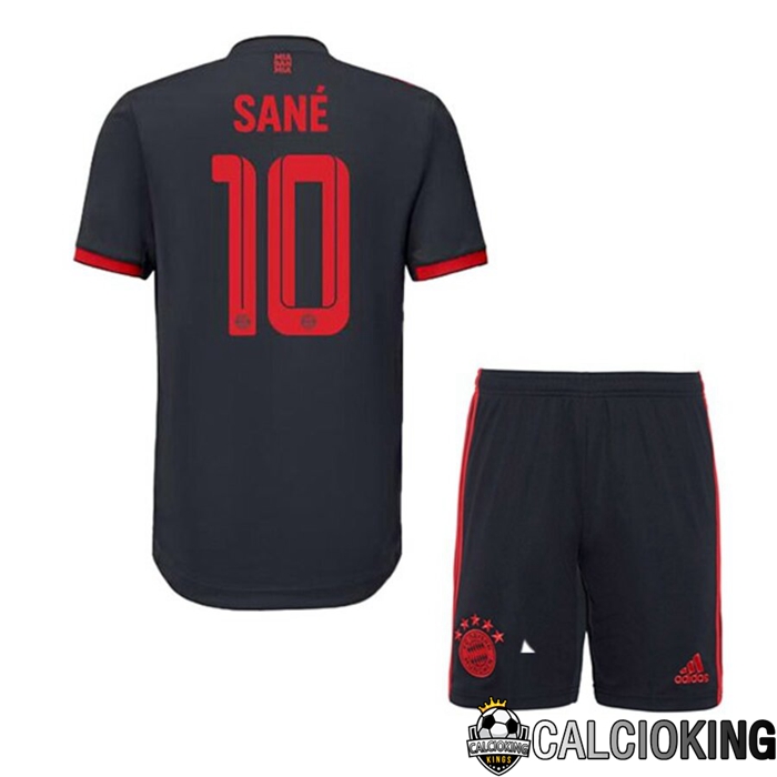 Comprare Maglia Calcio 2024 2025 2026 Personalizzazione,Tuta Da Calcio,Maglie De Calcio Retro Online | Maglia Calcio Bayern Monaco (SANÉ 10) Bambino Terza 2022/2023